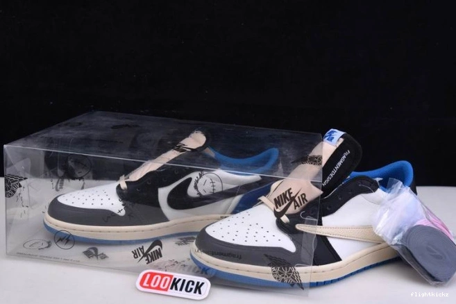x x Scott 1 Jordan Fragment Retro Design Low Air DM7866-140 Travis 0719